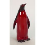 Royal Doulton Flambe model of a penguin: Height 15.5cm.