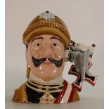 Royal Doulton large character jug Emperor Kaiser D7233: Limited edition from the First Word War