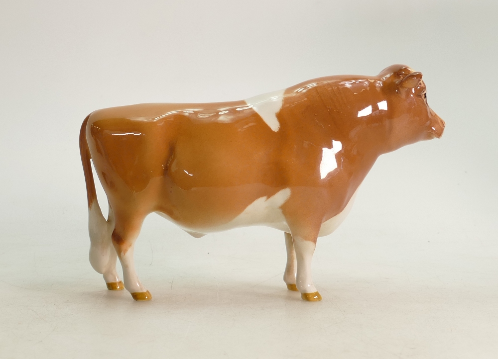 Beswick rare model of a Guernsey Bull: Champions Sabrina Richmond 14th modelled differently with - Image 3 of 4