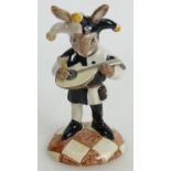 Royal Doulton prototype Bunnykins figure The Jester: Royal Doulton prototype figure The Jester