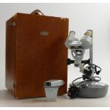 Prior Stereo Microscope: x35 lens fitted, together with extra x20 lens.