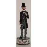 Royal Doulton prestige figure Abraham Lincoln HN5242: From the Pioneers collection, limited edition.