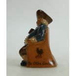 Royal Doulton Lambeth Toby Jug/Ashpot: Modelled as a character sat in an armchair advertising "The