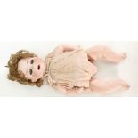 Heubach Koppelsdorf German China Doll: With moving eyes and open mouth, marked 300-0 Germany,