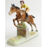 Beswick Girl on jumping horse: Model 939 (restored ears).