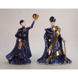 Wedgwood Prestige figures from the Galaxy collection: Figure The Governor and the Governess,
