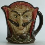 Royal Doulton large size character jug Mephistopheles D5757 with verse: