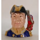 Royal Doulton large character jug Admiral Jellicoe D7229: Limited edition from the First Word War