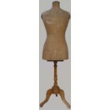 Early 20th century Stockman Paris Display Mannequin: On contemporary adjustable stand.