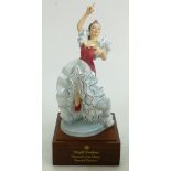 Royal Doulton figure Spanish Dancer HN2831: From the Dancers of the World series, limited edition,