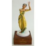 Royal Doulton figure Indian Temple Dancer HN2830: From the Dancers of the World series,