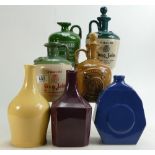 A collection of Ceramic Whisky Advertisi