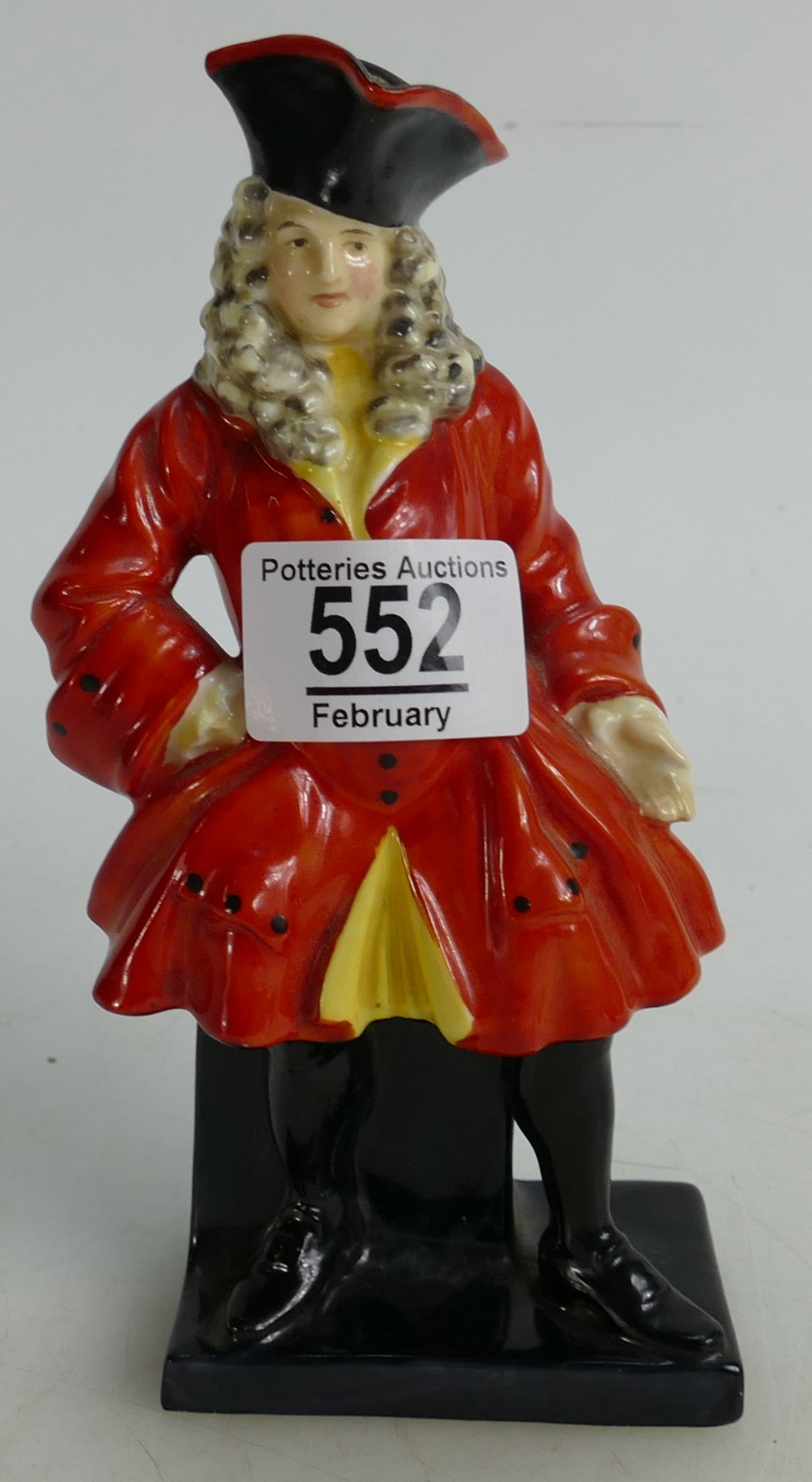 An early Royal Doulton figure Captain Ma