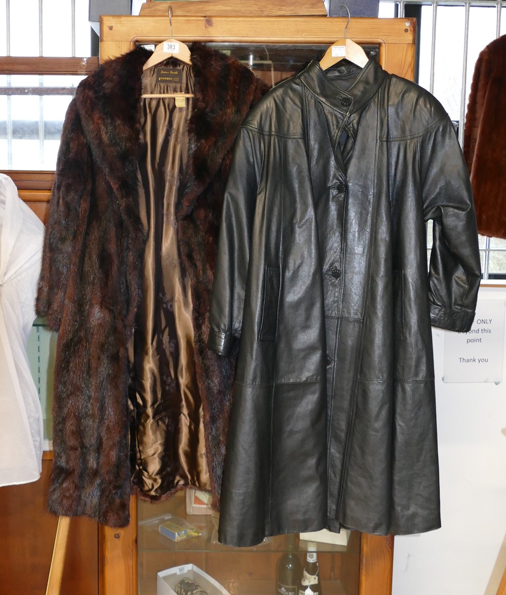James Smith Branded Fur full length coat