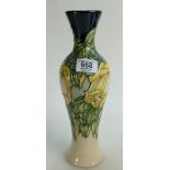 Moorcroft large vase Marechal Niel : wit