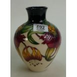 Moorcroft Anna Lily Vase: Moorcroft Anna