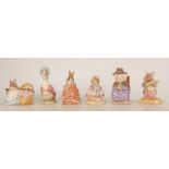 Royal Albert & Beswick Beatrix potter figures: Johnny Townmouse, And This Pig Had None,