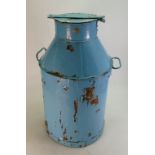 Large Metal Milk Churn: Height 59cm