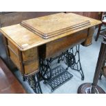 Singer Treadle Sewing Machine: cast iron base