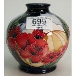 Moorcroft Forever England Vase: Designed by Vicky Lovatt.