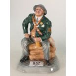 Royal Doulton figure Air Raid Precaution Warden HN4555: limited edition