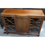 1920's Astragal glazed Mahogany Bookcase / sideboard: