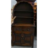 Oak Priory Style Dutch Dresser: