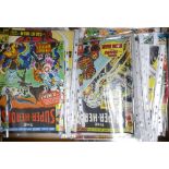 A large mixed collection of English Comics to include: The Super Hero's(40), Planet of the Apes(1),