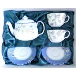 Minton Hadden Hall tea for two set : boxed