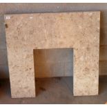 Marble tiled Fire Insert 95 x94 x6cm: