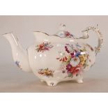 Hammersley 2991 floral patterned tea pot: