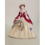 Coalport figure Holly Bright: limited edition for Compton and Woodhouse.