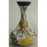 Moorcroft Brenda Troyle Vase: Signed by designer Kerry Goodwin.