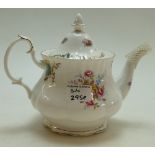 Royal Albert Berkeley Patterned Teapot: