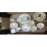 A mixed collection of items to include: Royal Doulton Bunnykins breakfast items etc.
