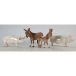 Beswick Donkey 2267A, Donkey foal,