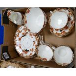 Early Royal Albert Floral decorated Part Tea Set: