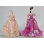 Coalport Lady figures Louisa & Dianne: both boxed (2)