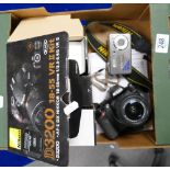 Nikon D3200 Boxed Digital Camera: accessories and leads together with Lumicron LDC825z3 similar