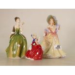 Royal Doulton Lady Figures to include: Fleur HN2368,