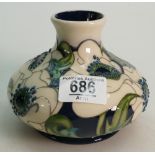 Moorcroft Snow Song Vase: Designed by Rachel Bishop.