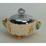 Clarice Cliff Celtic Harvest Lidded Pot;