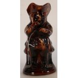 Treacle glazed Toby Jug: An early 19th century treacle glaze Toby jug 24cm high.