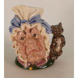 Royal Doulton large character jug The Cook and the Cheshire Cat D6842: