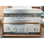 Leak Stereo 70 Amplifier & Similar Delta Hifi Tuner:(2):