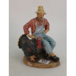 Royal Doulton character figure Thanksgiving HN2446 Matte: