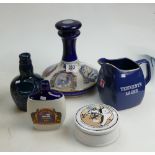 Wade Pusser's Rum decanter: together with similar other decanters and water jugs (5)