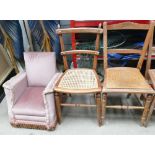 Upholstered Child Bedroom chair: together with 2 Similar items(3)