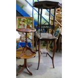 Collection of tables to include: Edwardian Gypsy Table,