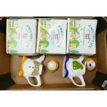 A collection of boxed Wade English life teapots to include: Christmas teapot, Christmas Carol,